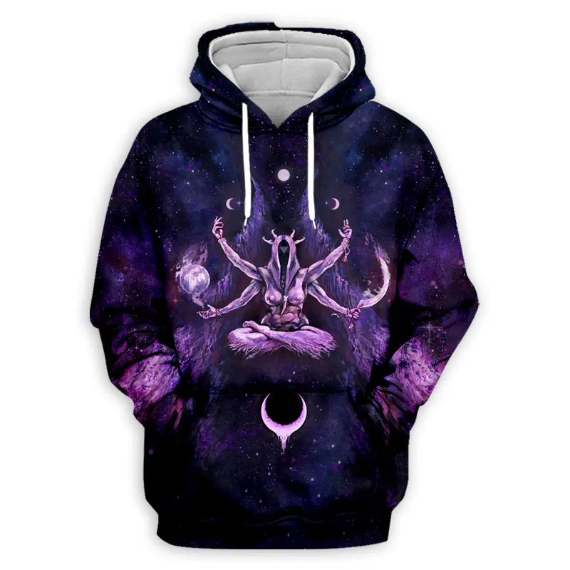 Uada Band Толстовка С 3D Принтом Утолщенная В Повседневном Стиле Для Мужчин И Женщин