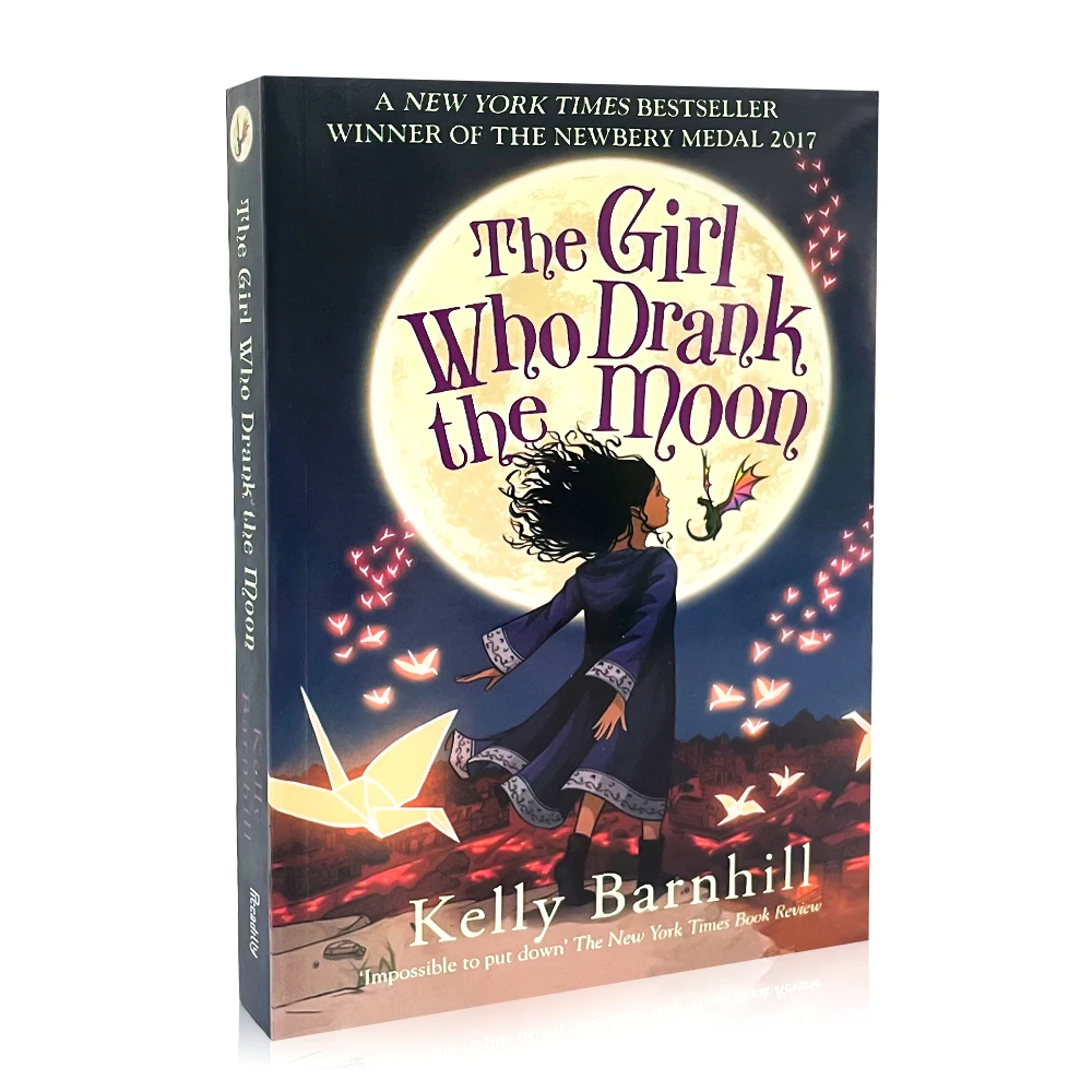 

The Girl Who Drank the Moon by Kelly Barnhill Children's Multigenerational Family Life Action & Adventure Books Paperback