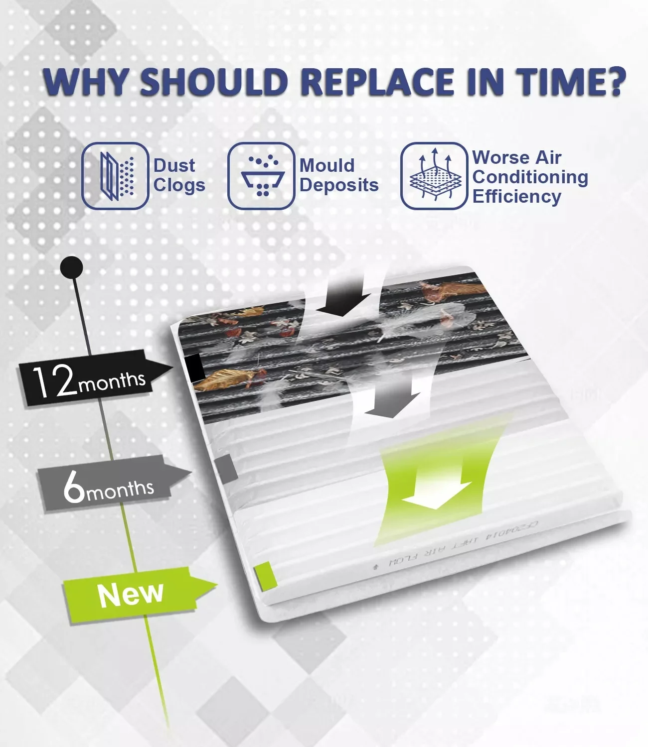 Aspligo 1 шт. CA11895 Сменный воздушный фильтр двигателя для Toyota Tacoma 2016-2023 V6 3.5L 2017 2018 2019 2020