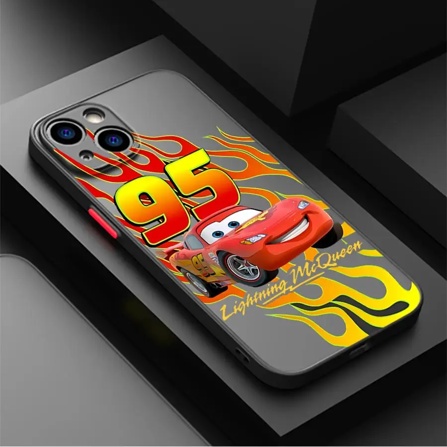 Чехол для телефона Lightning McQueen iPhone 16 13 12 15 14 11 Plus Pro Max Mini X XS XR 7 8 SE чехол