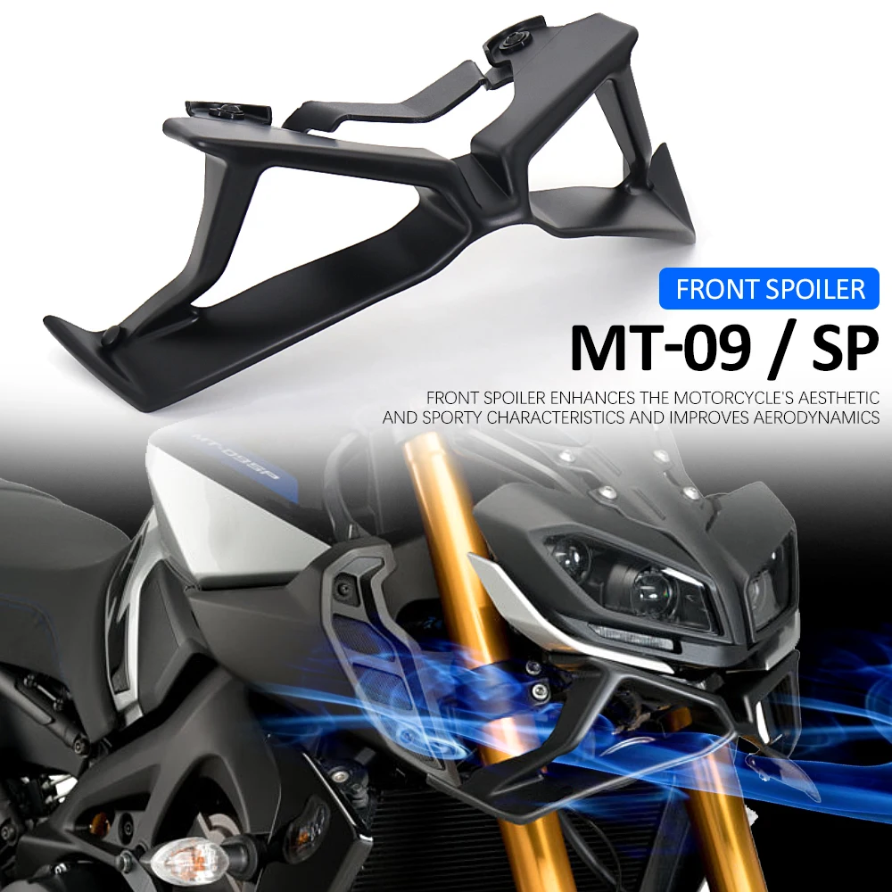 

Новинка, съемные спойлеры, передние Спойлеры Downforce mt09 MT09 SP Downforce, обнаженные фронтальные Спойлеры для YAMAHA MT 09 MT-09 2017 2018 2019