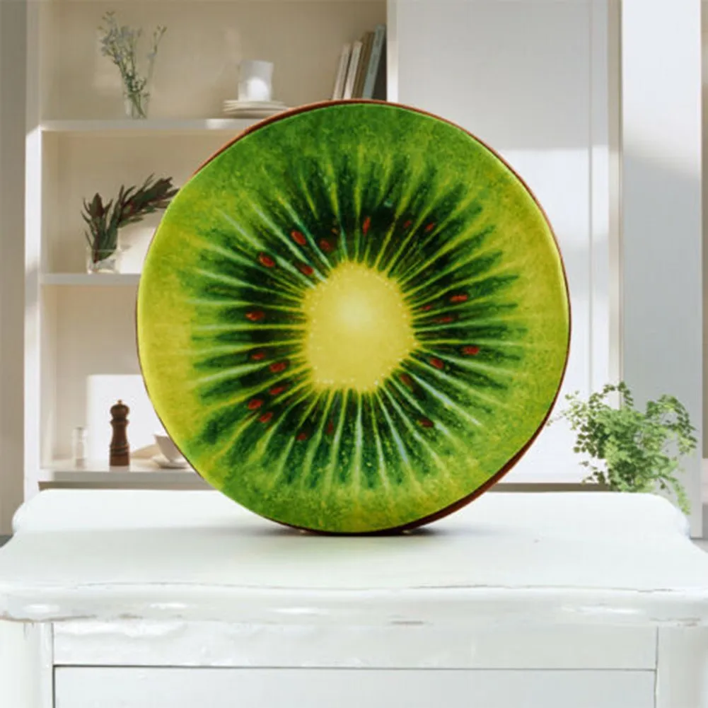 

Chair Cover Pillow Fruit Shape Living Room Outdoor Decoration Plush Round