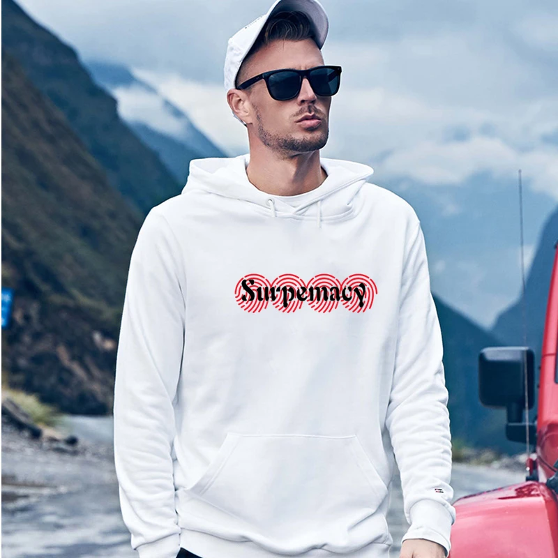 

Women Sweatshirt surpemacy Letter Print men Hoodies Tracksuit Streetwear Oversized Hoodie Hip Hop Pullovers Female y2k Clothing