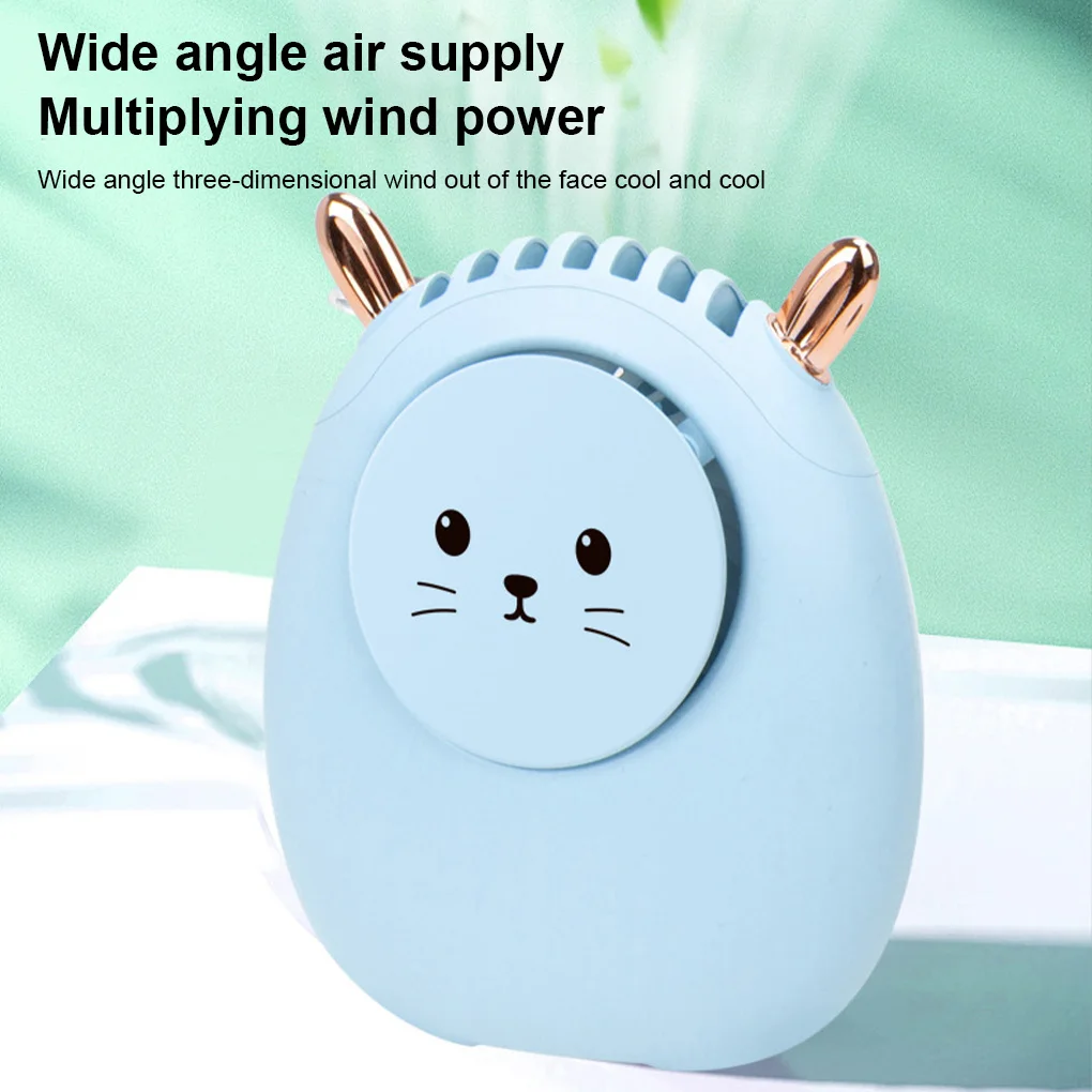 

Мини-вентилятор на шею портативный беспроводной ручной персональный охлаждающий перезаряжаемый подвесной бесщеточный спортивный офисный...