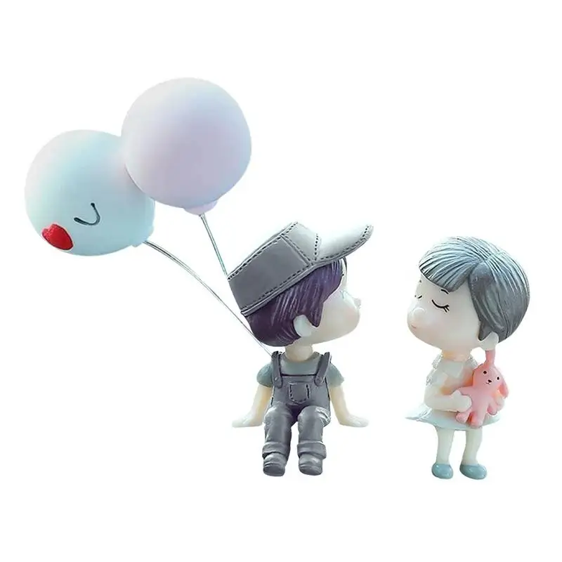 

Cute Cartoon Couples Figures Kiss Couple Doll Ornaments Kiss Boy And Girl Car Decorations Car Dashboard Accessories For Women