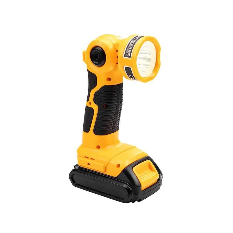 

Для аккумулятора Dewalt 3 Вт 14,4-20 в, ручной светодиодный фонарик, Рабочий фонарь, литиевые батареи, прожсветильник с USB, уличная лампа (без батаре...
