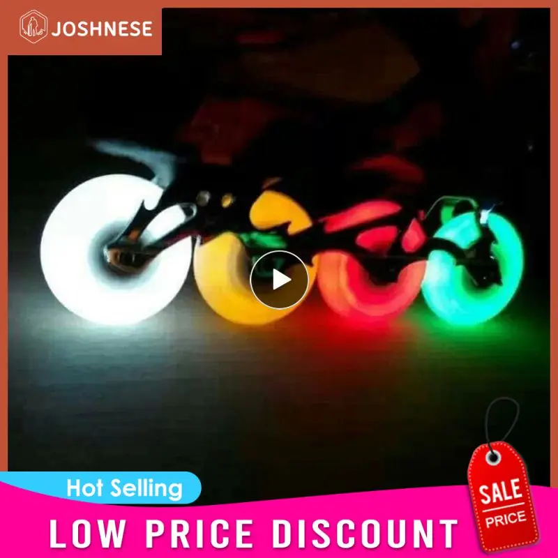 

1~10PCS Flashing LED Light Roller Inline Sliding Flash Roller Skate Wheels 76MM Durable Flashing Skate Wheel
