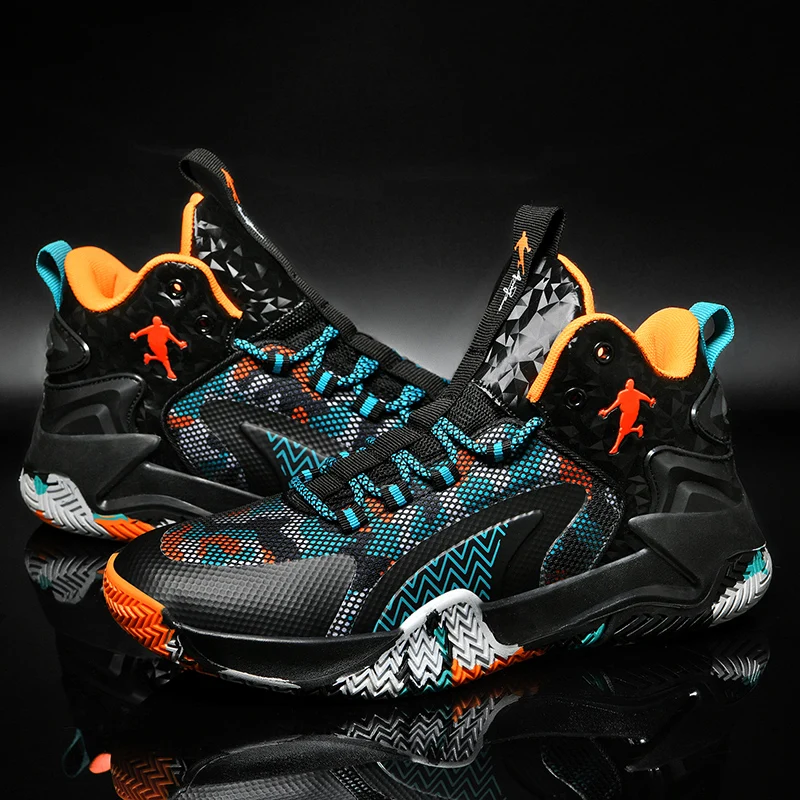 2023 Mens Basketball Shoes High Quality Fashion Sneakers Comfortable Breathable Non-slip Men Sport Shoes Casual Jogging Shoes