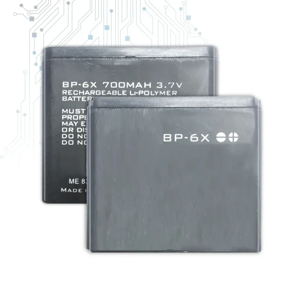 Мобильный телефон Аккумулятор для Nokia 8860 8800 Sirocco N73i BP 6X BP-6X 700mAh