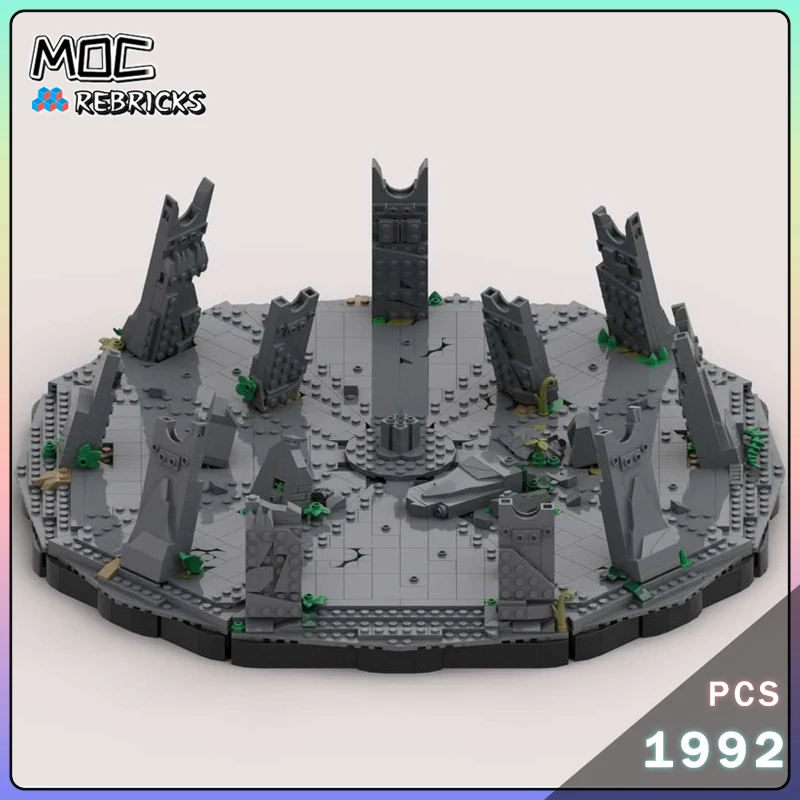 Звездный фильм MOC-172012 модульная морская дуга диорама строительные блоки