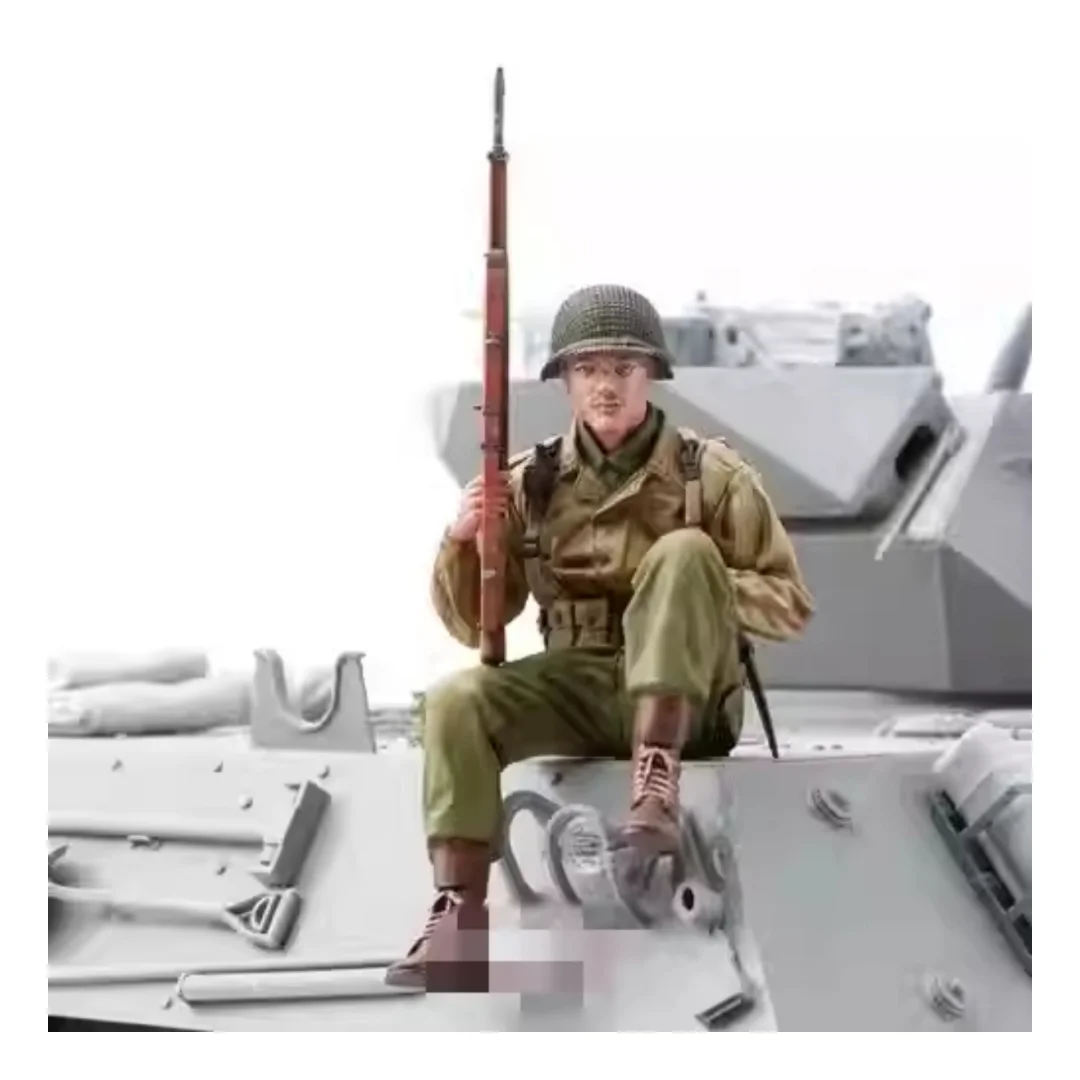 1/16 фигурка из смолы неокрашенная модель военная тема винман армии США в