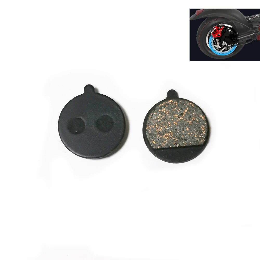 2 пары тормозных колодок для Kugoo KIRIN M4/M4 Pro G-Booster MobyGum Xenon-R Xenon-S Escooter T2 H102 Denver SEL-10500. |