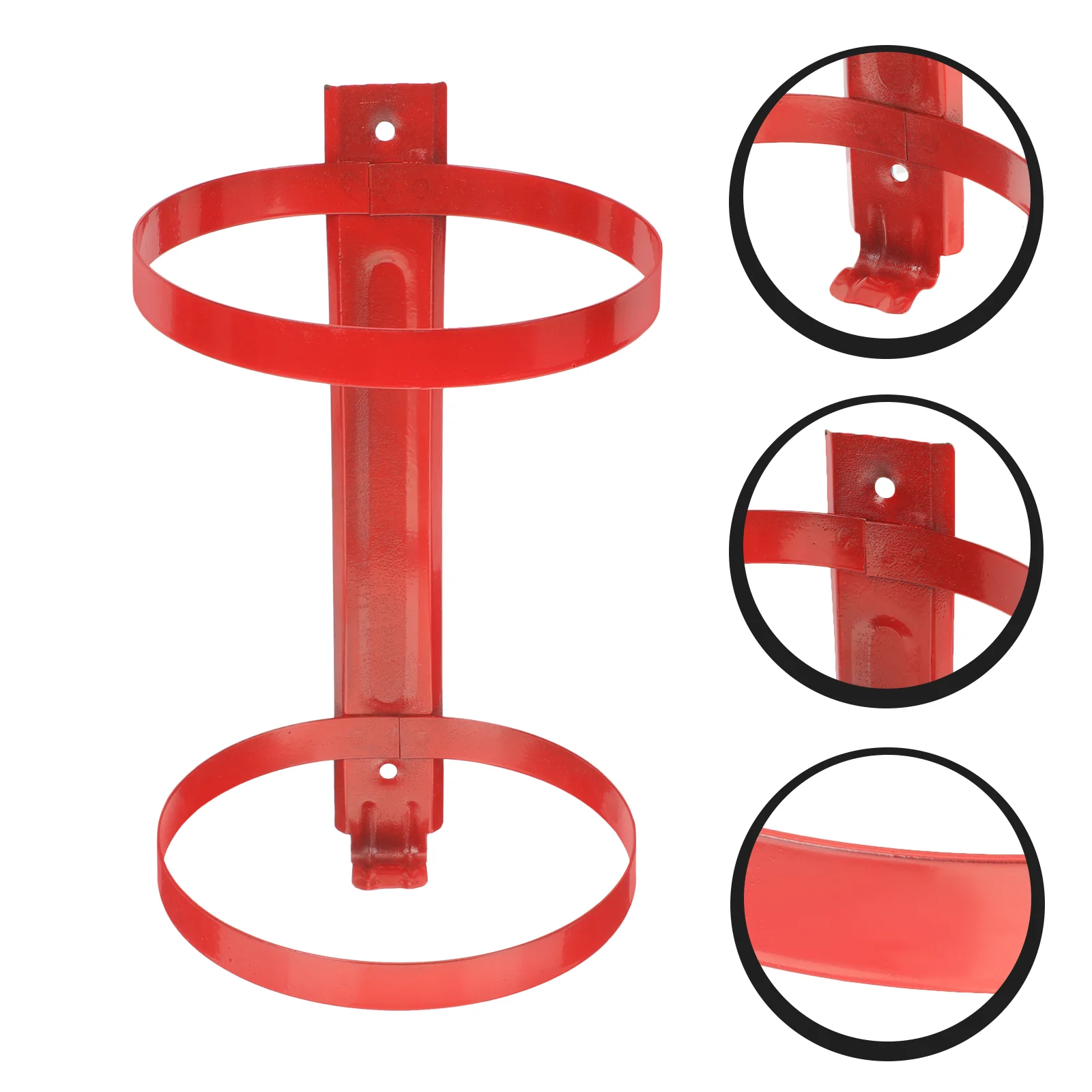 

Fire Extinguisher Hanger Wall Rack Mounting Bracket Home Tool Hanger Mounted Hooks Iron Holder