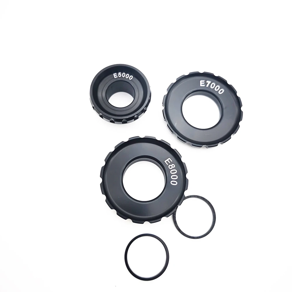 

FOR Shimano EBAIKE Central motor DU-E6000 6002 / DU-E7000 / DU-E8000Locking cap Disc Disc grab Toothed disc Sprocket Lock Ring