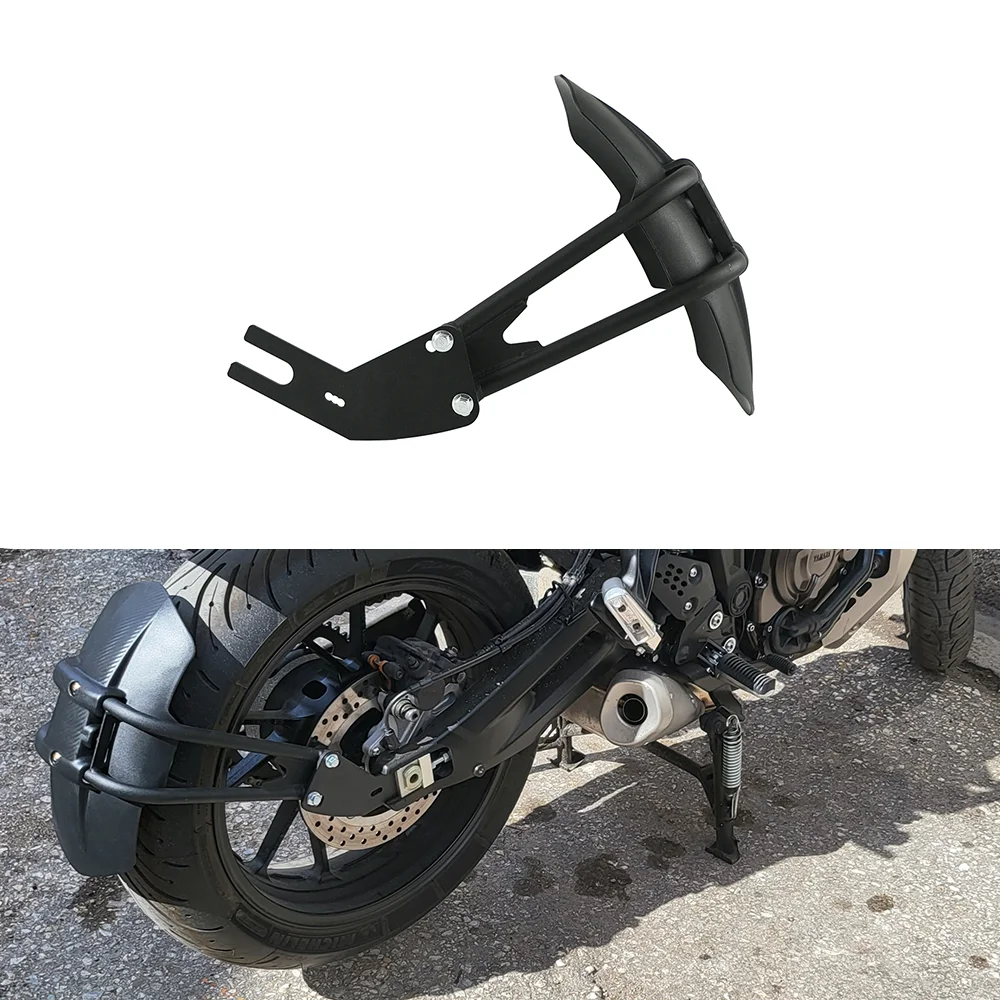 

Заднее крыло мотоцикла, брызговик для Yamaha MT07, MT09 MT-09 MT, для трассировщика FZ1N, FZ6, Z750, Z900, заднее крыло Колеса