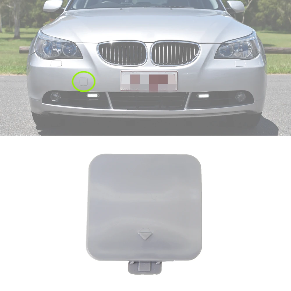

For BMW E60 2004 2005 2006 Front Bumper Tow Eye Trim Cap Cover 5111-7111-787