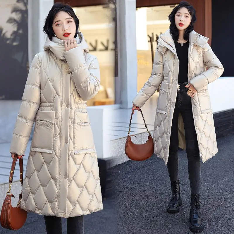 Winter Women's Cold Coat Parkas Super Hot Coats Jackets Hooded Long Padded Jacket Cheap Wholesale Women's Clothing Fashion New