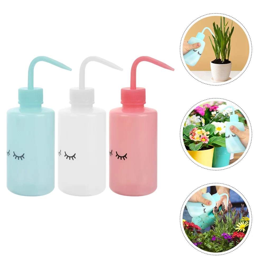 

3pcs Wash Bottles Lash Washing Bottle Squeeze Bottle Tattooing Washing Bottle(250ml)