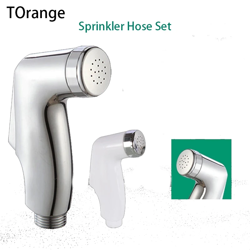 

Toilet Companion Flushing Spray Gun Pressurized Cleaning Bidet Hand-held Nozzle Hose Set Accessories Bathroom Corner Valve