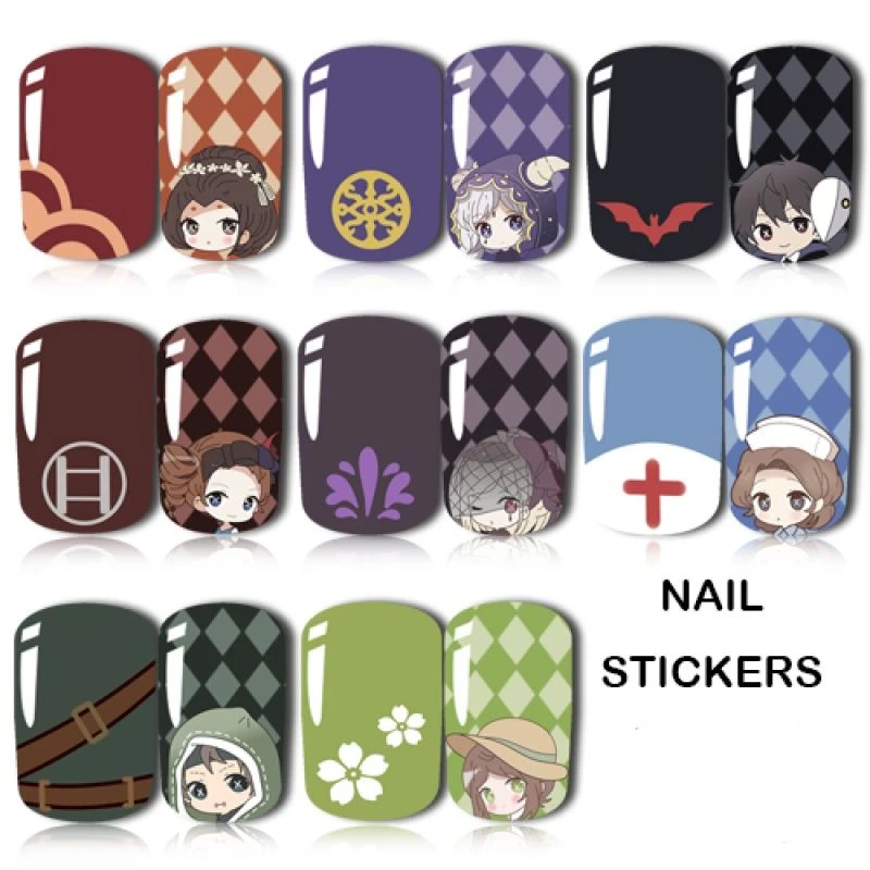 

Наклейки для дизайна ногтей Фиона Гилман Мичико