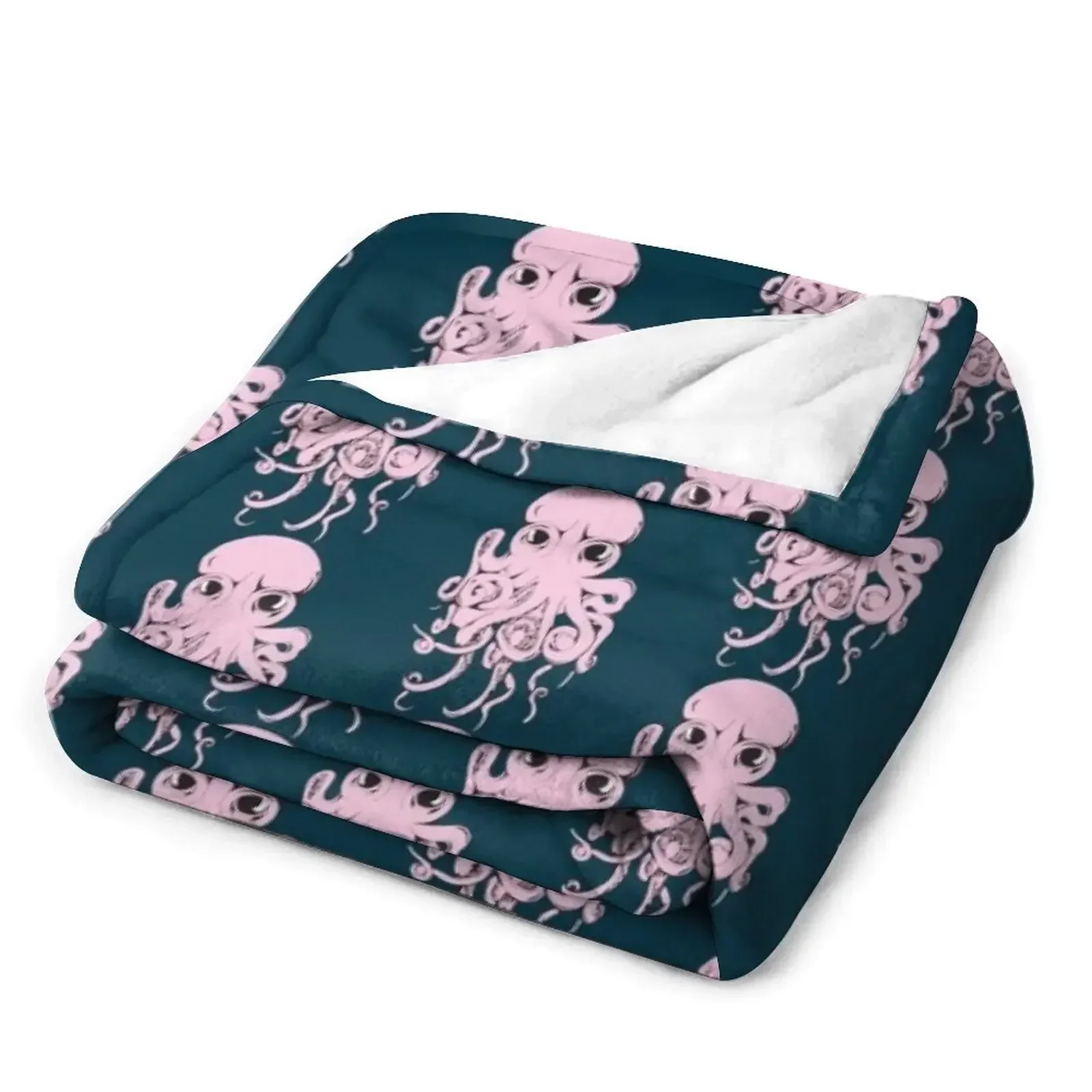 Одеяло Pink Optopus одеяла и пледы одеяло для дивана декоративные диванов