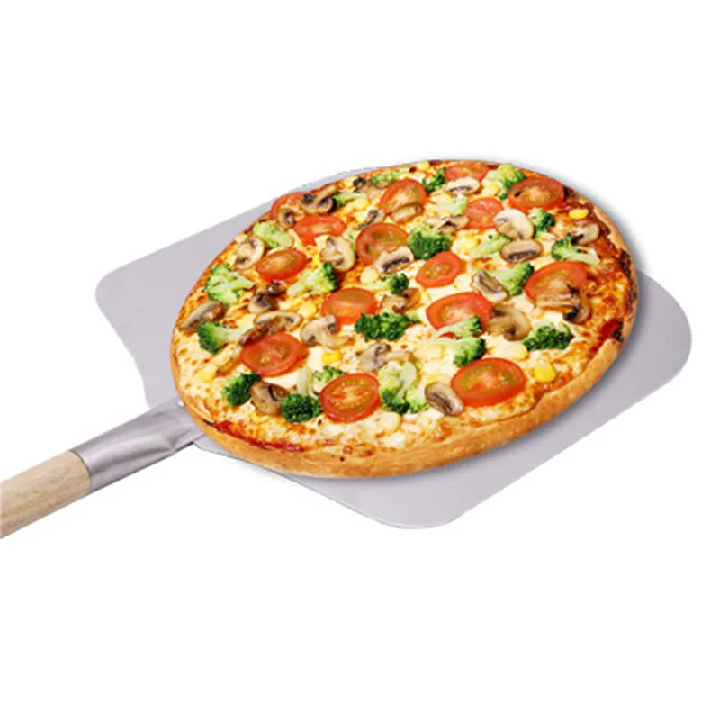 

Алюминиевая лопатка для пиццы, лопатка с длинной ручкой, кондитерские инструменты, аксессуары, лопатка для пиццы, лопатка для выпечки торто...