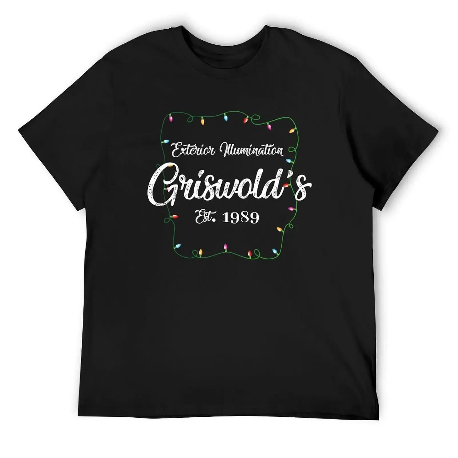 Футболка Griswold's Exterior Illumination винтажные футболки большого размера для мальчика