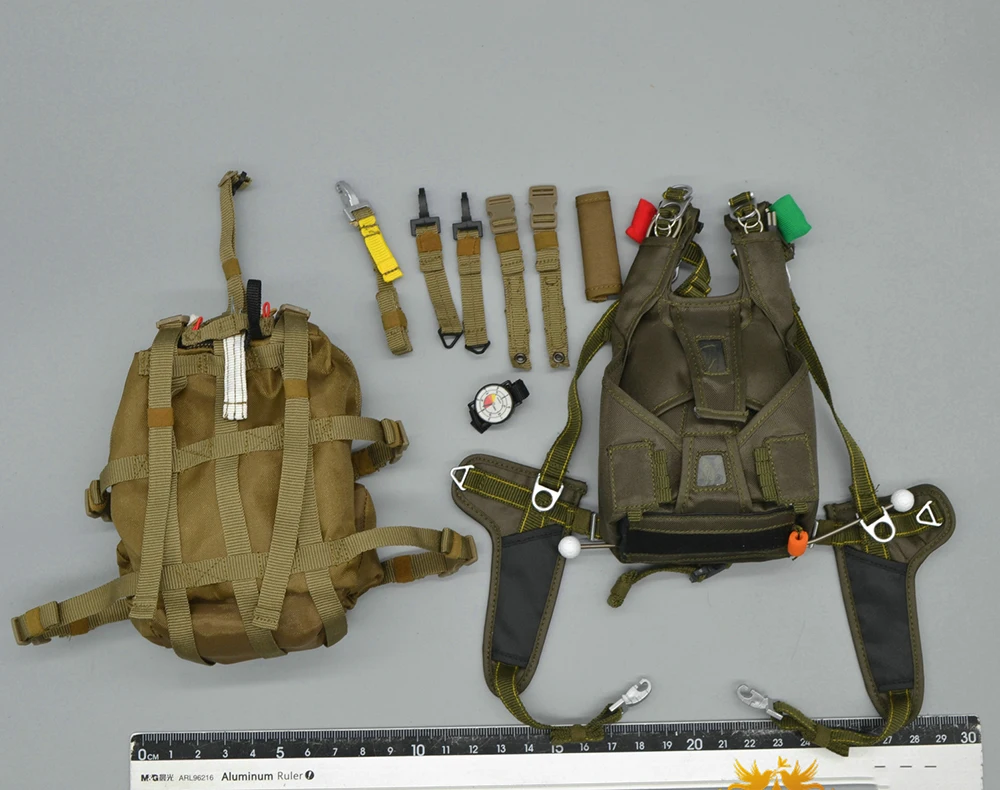 

Best Sell 1/6 Easy&Simple ES 26043S 26043SW 20643SD Maritime Raid Force Free Fall Insertion Shoulder Skydiving Bag For Collect