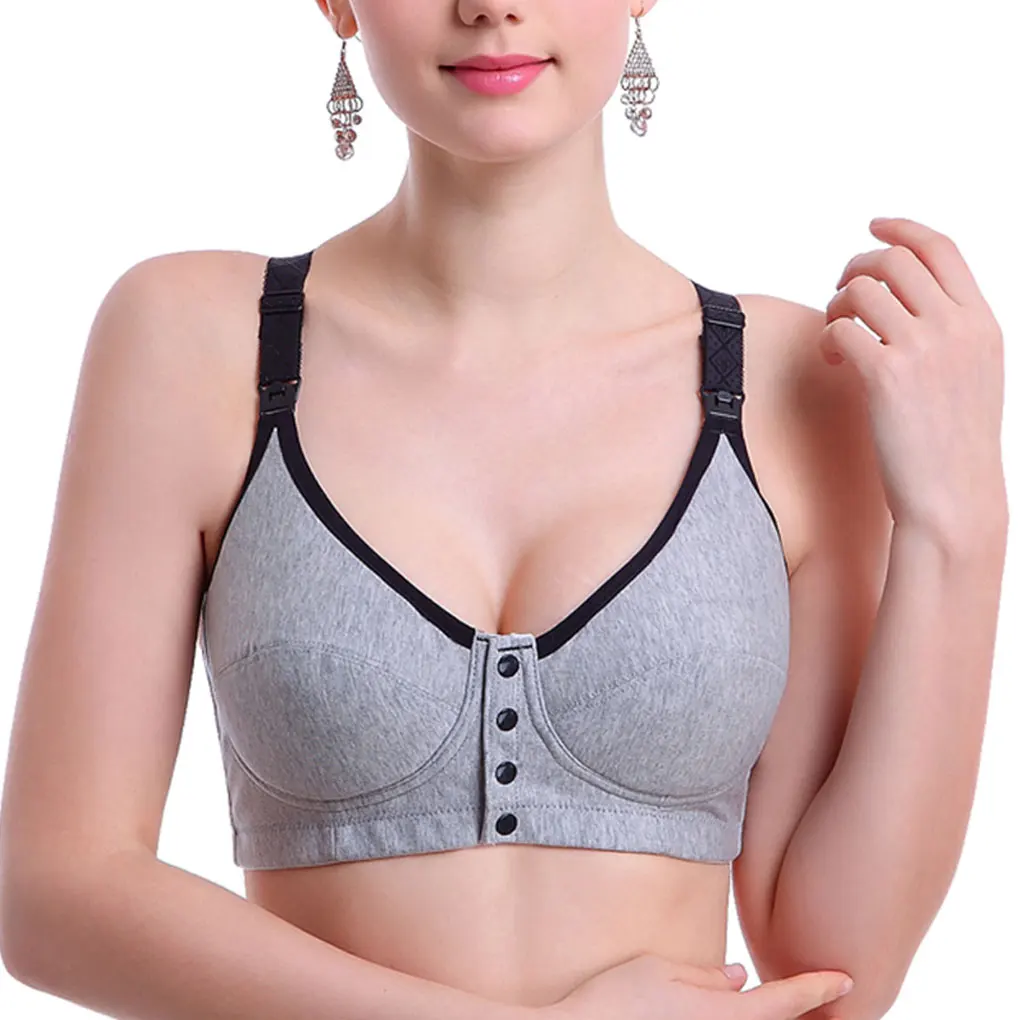 

New Cotton Wirefree Maternity Nursing Bras Pregnant Breastfeeding Pregnancy Women Underwear Breast Feeding Bra