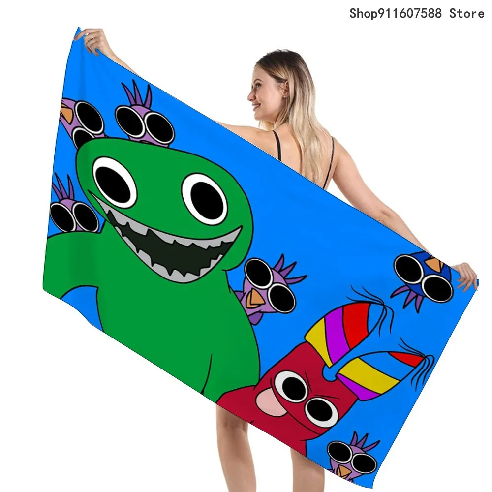 Beach Towel For Boys Kids Girls Quick Dry Microfiber Sunscreen Blanket Travel Camp Blanket