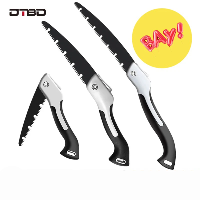 

Пила сада Складная сверхпрочная с удлиненным лезвием, ручная пила для дерева, кемпинга, для подрезки дерева «сделай сам», с твердыми зубцами