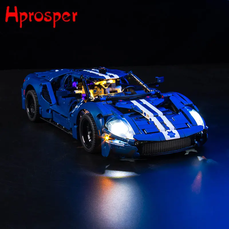 

Hprosper светодиодный Lights для 2022 Ford GT 42154 DIY Lighting Design Lights Set (конструкторы в комплект не входят)