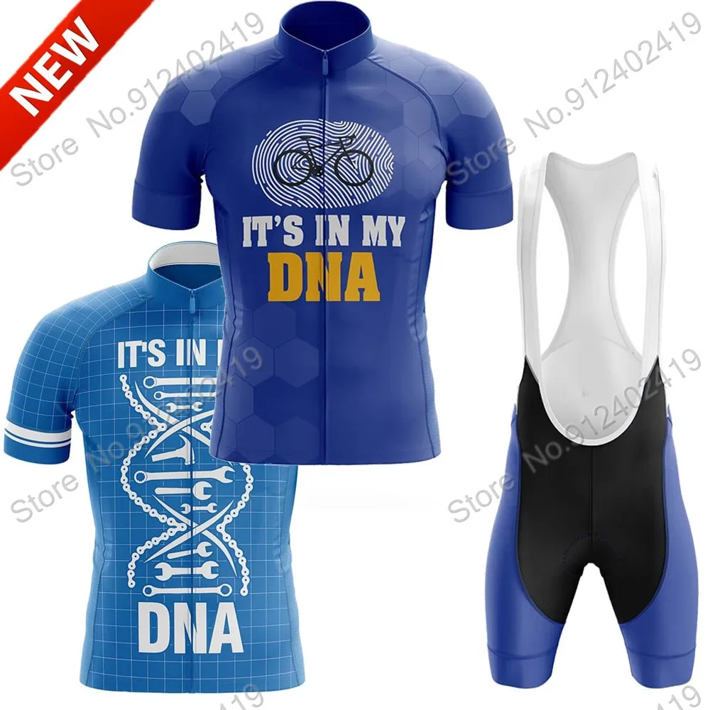 

2021 комплект велосипедной одежды DNA, летняя мужская велосипедная одежда, рубашки для шоссейного велосипеда, костюм, велосипедные шорты, одеж...