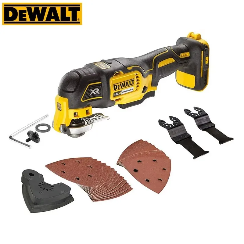 DEWALT DCS355 18 в бесщеточный Осциллирующий многофункциональный инструмент литиевая батарея многофункциональная бензопила Электрический режущий шлифовальный станок неизолированный инструмент