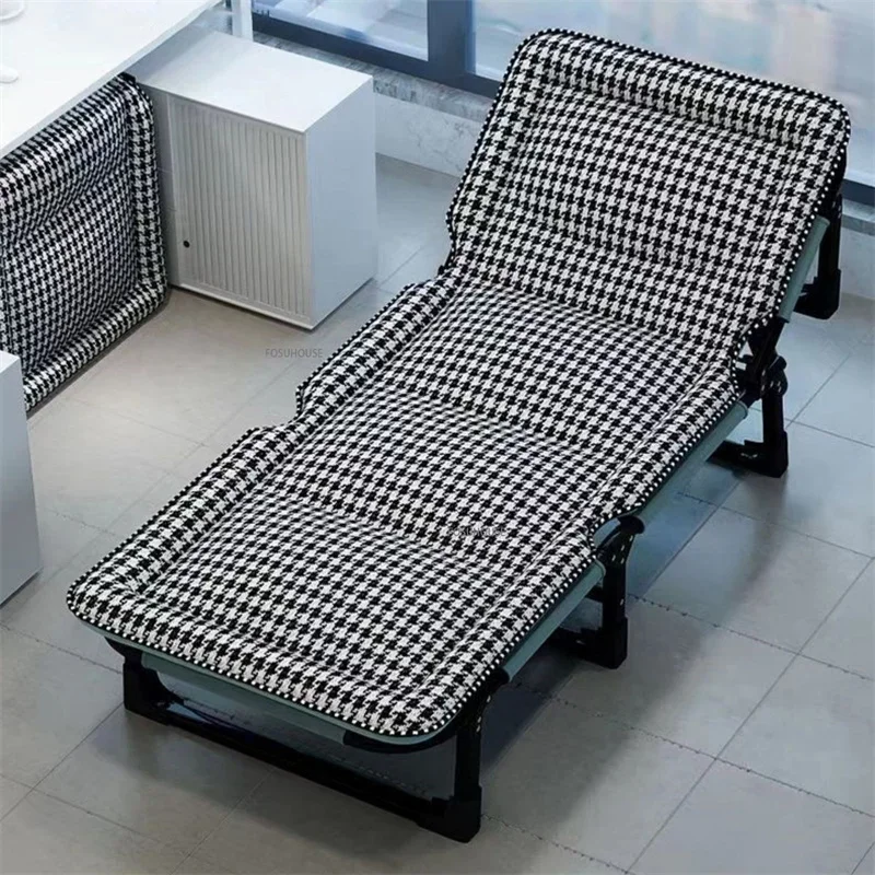 Утолщенный матрас складная кровать удобная офисная для сна кресло отдыха