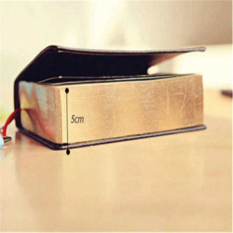 Винтажный Блокнот Из Плотной Бумаги В Кожаном Переплете Ежедневный Журнал