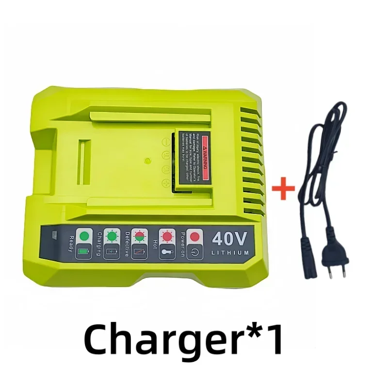 Большая акция Powertoolbattery 40 В 6 0 Ач/8 Ач литий-ионная аккумуляторная батарея для Ryobi