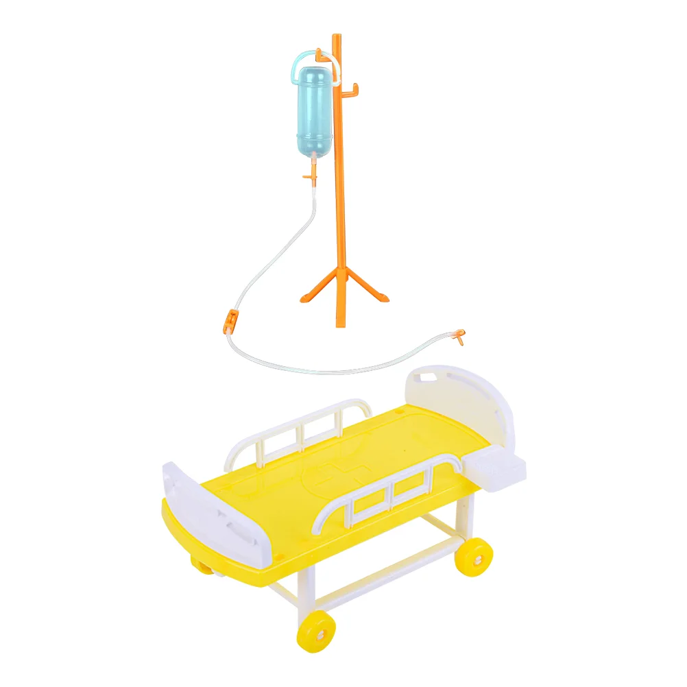 

Doctorbedkids Play Miniature Accessories Playset Furnitureminiset Kit Playing Pretend Infusion Bottle Rolehouse Simulation Model