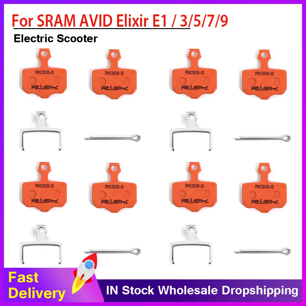 

4 пары, велосипедные дисковые Тормозные колодки для SRAM AVID Elixir E1 / 3/5/7/9 ER / CR XO XX 841, аксессуары для горных стен
