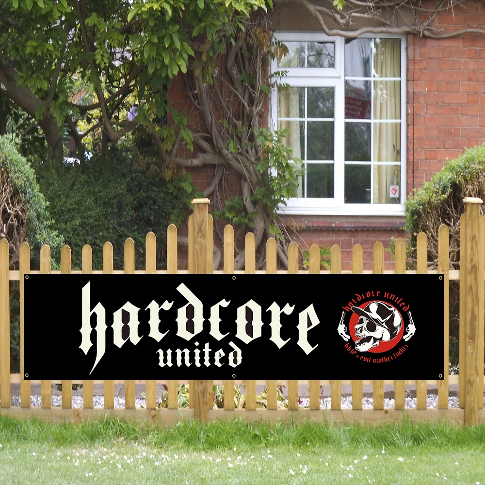 ZXBanner 2x8 Fts Полиэстеровый баннер с принтом для гаража или улицы украшения ФЛАГ