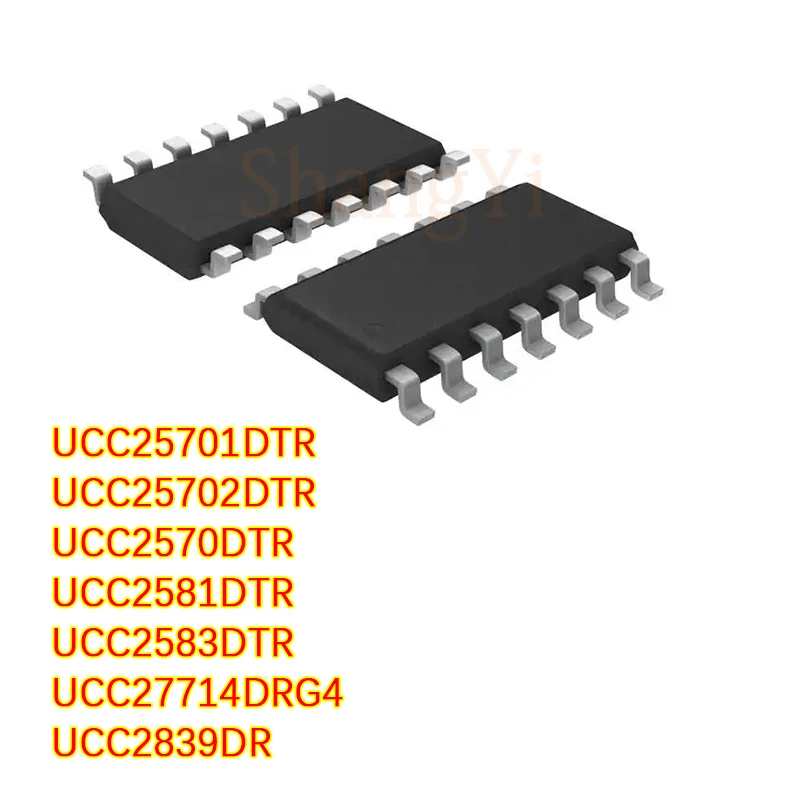 

5PCS/LOT UCC25701/25702/2570/2581/2583/27714/2839 D/DTR/DR/DRG4 SOP14