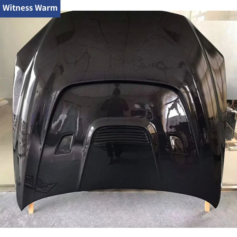 Углеродное волокно/неокрашенное/коное автомобильное крышка капота двигателя