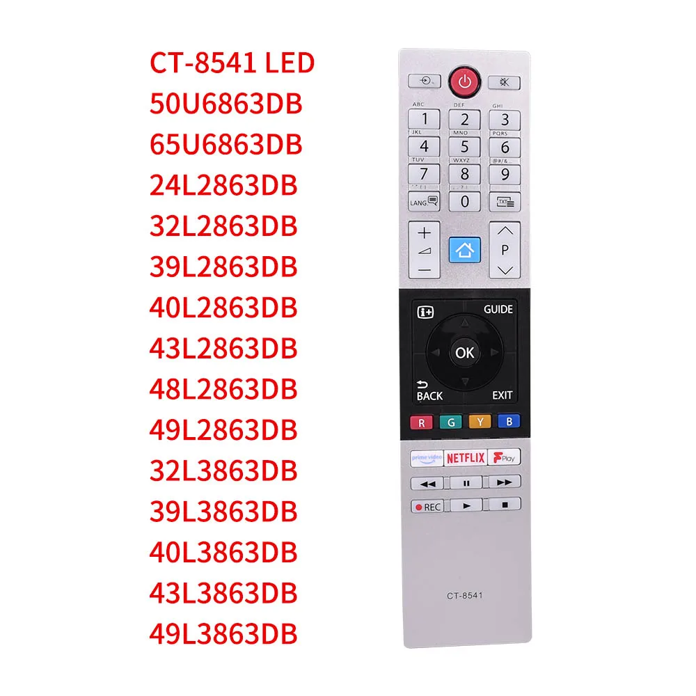 Новинка, оригинальная светодиодная подсветка для TOSHIBA LCD Smart TV, пульт дистанционного управления 50U6863DB 49L2863DB 49L3863DB