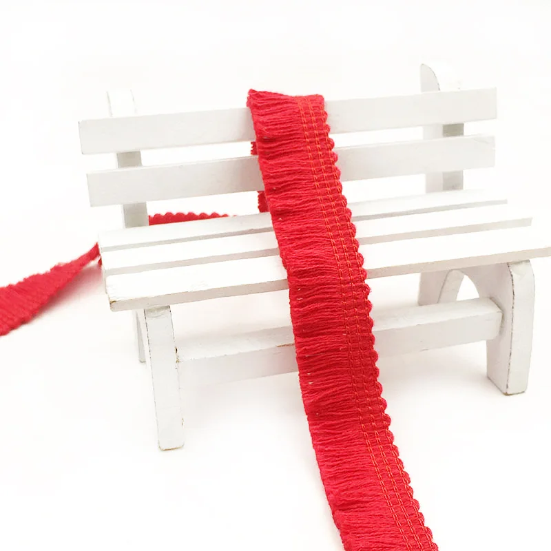 5 ярдов/партия шторы из хлопка с бахромой