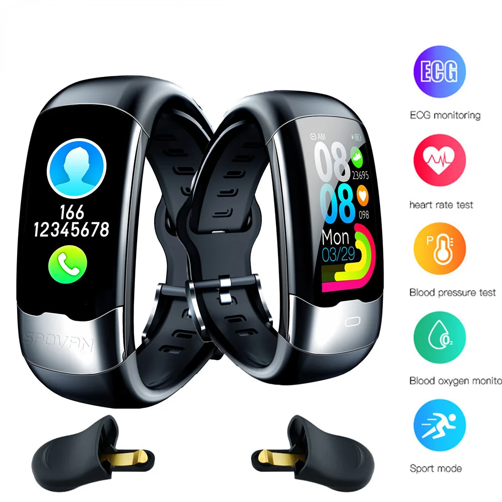 

Xiaomi 2023 ekg PPG inteligentny zegarek mężczyźni pulsometr Monitor ciśnienia krwi inteligentny bransoletka kobiety IP67