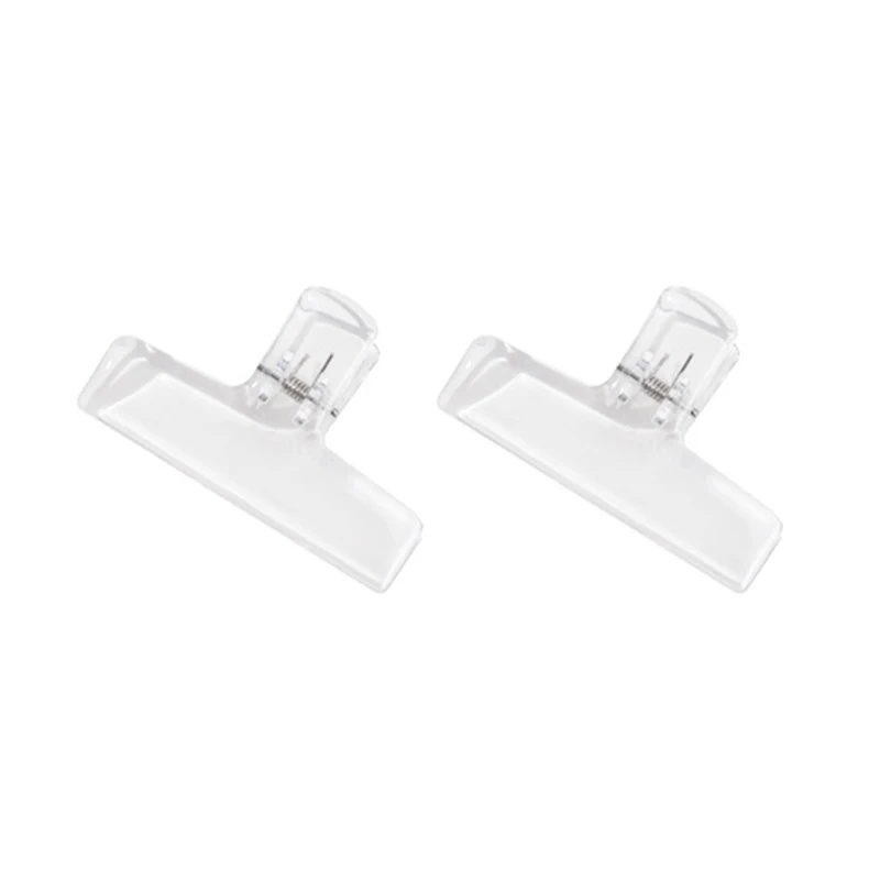 

Пластиковый прозрачный зажим для бумаг