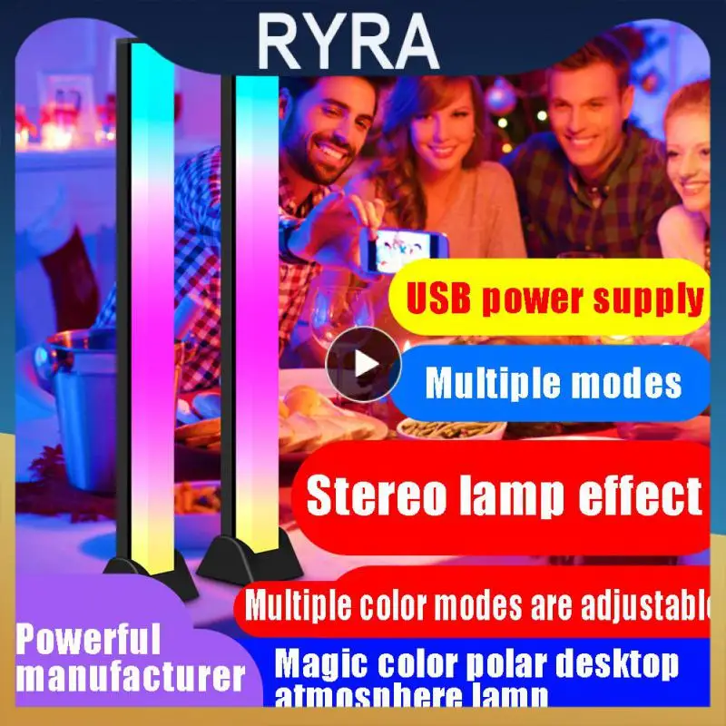 

Atmosphere Night Lamp Household Usb Plug-in Rgb Fill Lamp Led Night Light Home Decoration Smart Ambient Led Light Room Decor