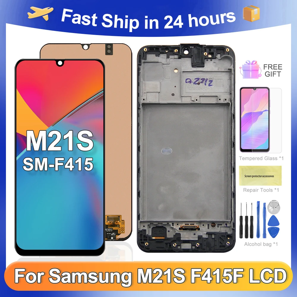 

M21S 6.4''For Samsung For Original F415 F415F F415F/DS LCD Display Touch Screen Digitizer Assembly Replacement