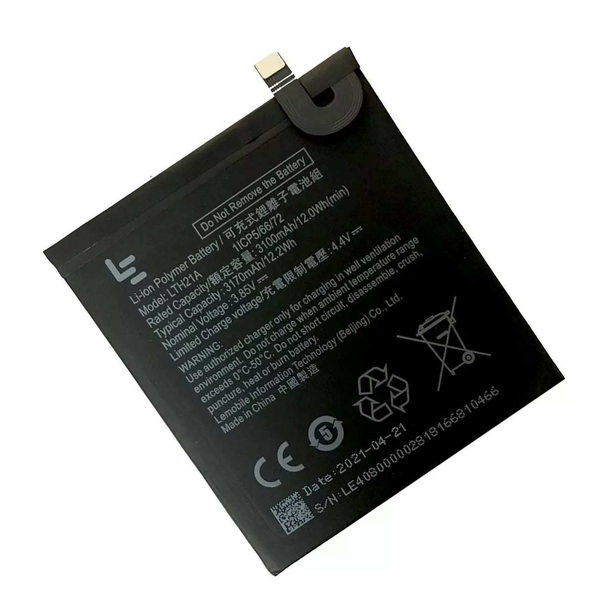 

3.85V LTH21A 3100mAh For Letv LeEco LeMax2 X822 X829 Le Phone Le MAX 2/5.7inch/X821 X820 Mobile Phone Replacement Battery