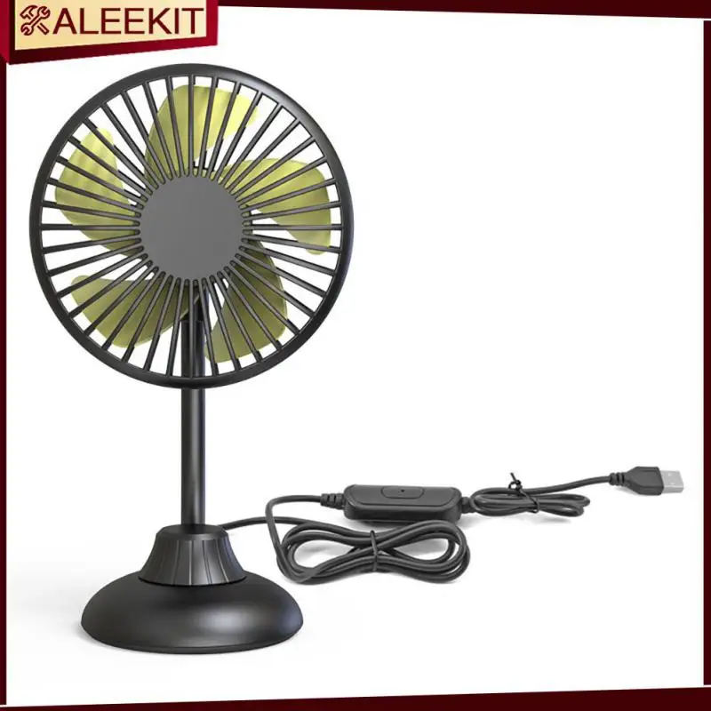 

Rotatable Car Powerful Quiet Small Fan Portable Practical Car Fan Durable Usb Models Car Truck Cooling Fan Multi-angle